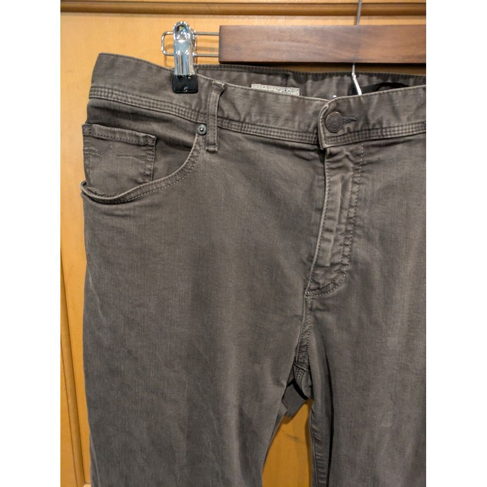 Alberto T400 Stone‎ Modern Fit Jeans Men's 36x28 Stretch Light Wash Denim - Picture 3 of 3